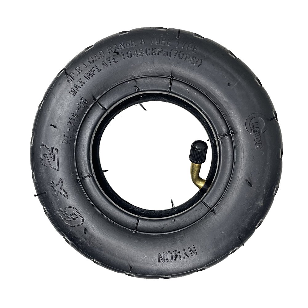 6x2 Tire 6 Inch Pneumatic Inner Tube Outer Tyre for Mini Foldable Electric Scooter Handcart Replacement Accessories