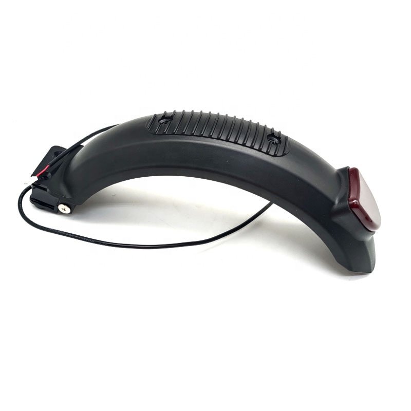 E-Scooter Parts Rear Fender Assembly For Kugoo Kirin Kukirin S1 Skateboard Scooter Rear Mudguard With Light