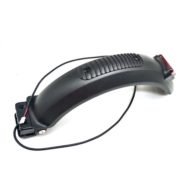 E-Scooter Parts Rear Fender Assembly For Kugoo Kirin Kukirin S1 Skateboard Scooter Rear Mudguard With Light