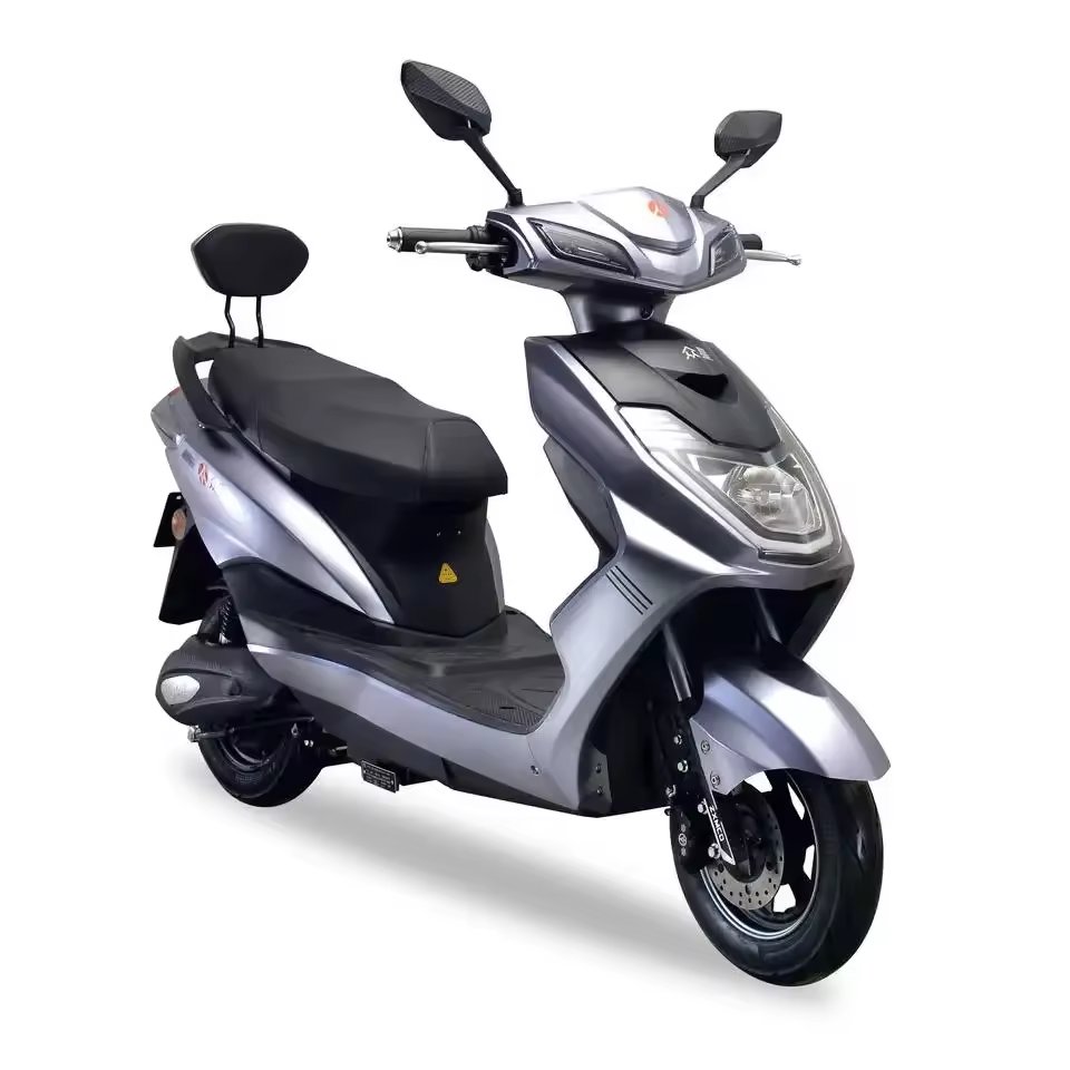 Hot Selling 48v 60v 800w 1000w Powerful Low-Step Electric Motorcycle 3-Speed Lead Acid Battery Scooter New Energy Vehicle