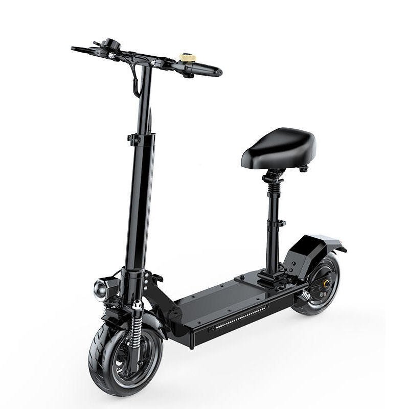 2 Wheel 10 Inch 400W 500W Powerful Electric Scooters NFC Lock Light Weight Scooter Electric For Adults
