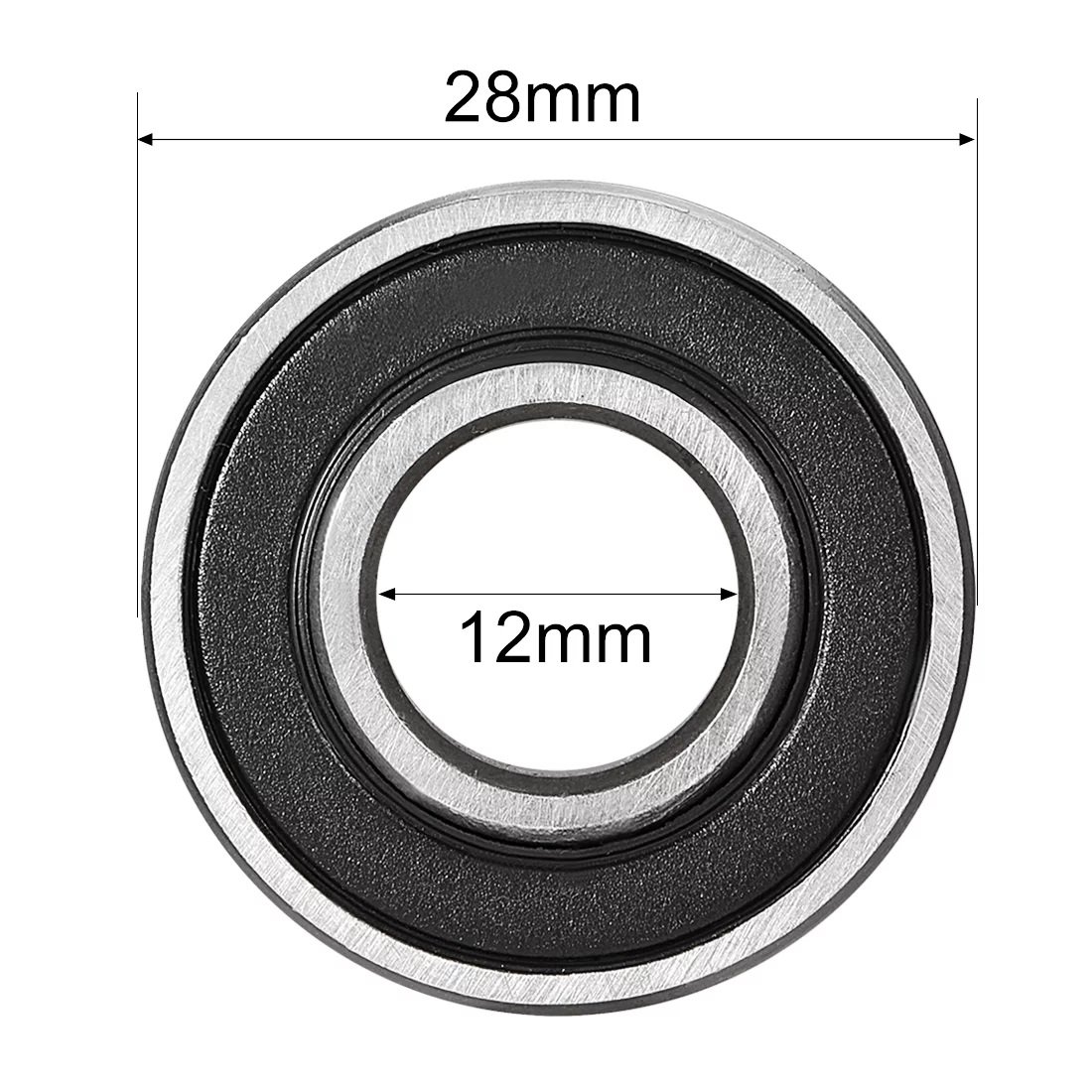 EU Warehouse Electric Scoote 6001RS Deep Groove Ball Bearings Double Side Sealed Bearings 6001RS Ball Bearings