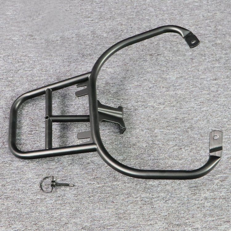BORSKE Supplier Custom Cargo Shelf Storage Rack Rear Luggage Rack Scooter Tail Box Rack for Vespa GTS GTV parts