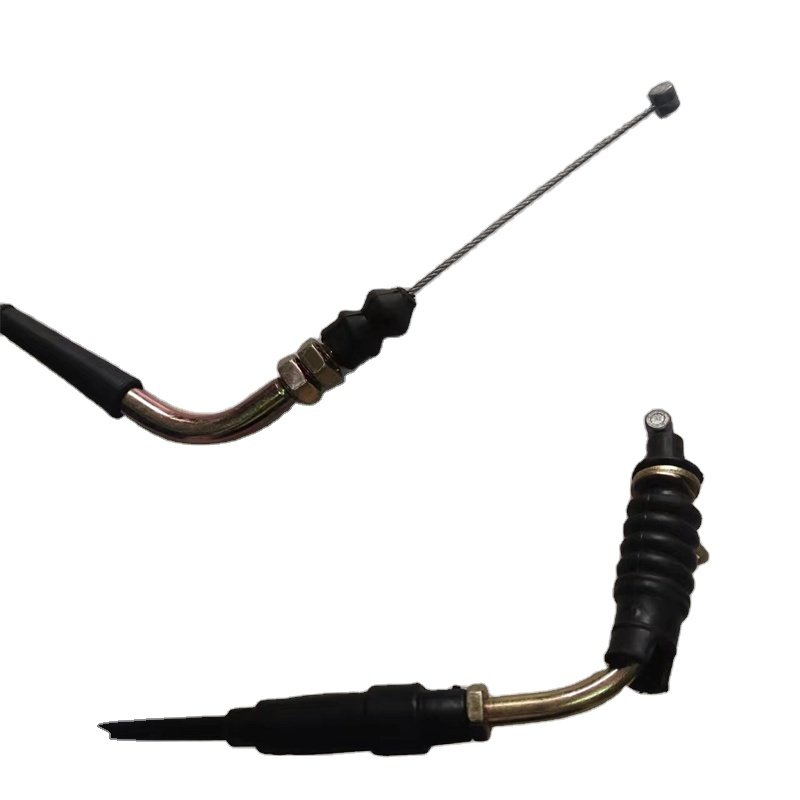 Direct sale motorcycle throttle line acceleration cable scooter GY6125 150cc with piece throttle control cable