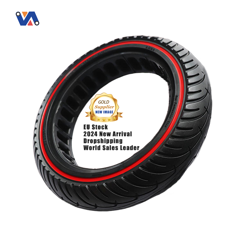 EU stock 8.5 Inch red color Solid Tire Electric Scooter Honeycomb Tyre For Xiaomi M365 1s pro pro2 E-scooter scooter tire