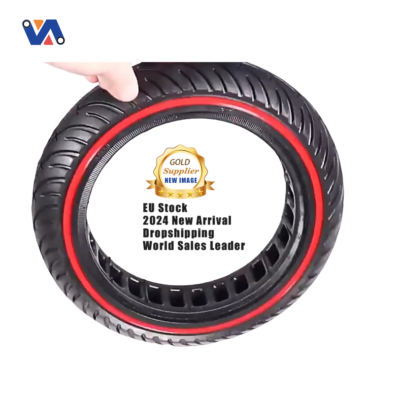 EU stock 8.5 Inch red color Solid Tire Electric Scooter Honeycomb Tyre For Xiaomi M365 1s pro pro2 E-scooter scooter tire