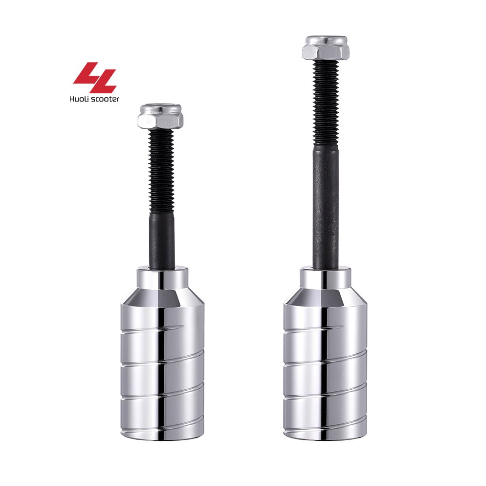 Huoli wholesale Pegs for pro stunt scooter deck parts accessories oem odm aluminium alloy street park scooter deck pegs