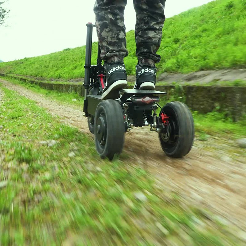 3 wheel Off Road electric scooter for adult for mountain land