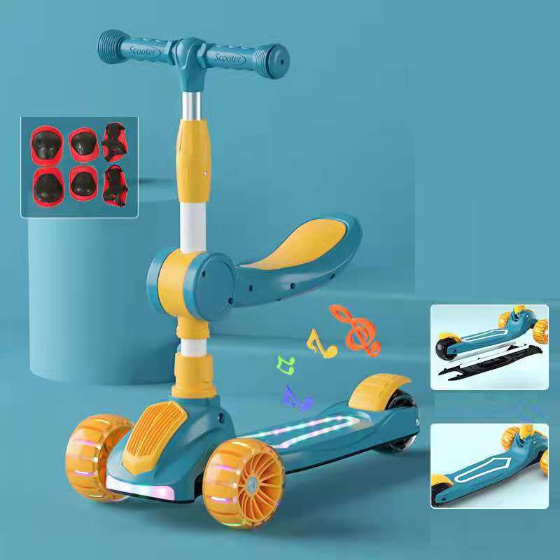 kids balance bike scooter scooters 3 wheel for 1-12 kids years and up spare parts 2022