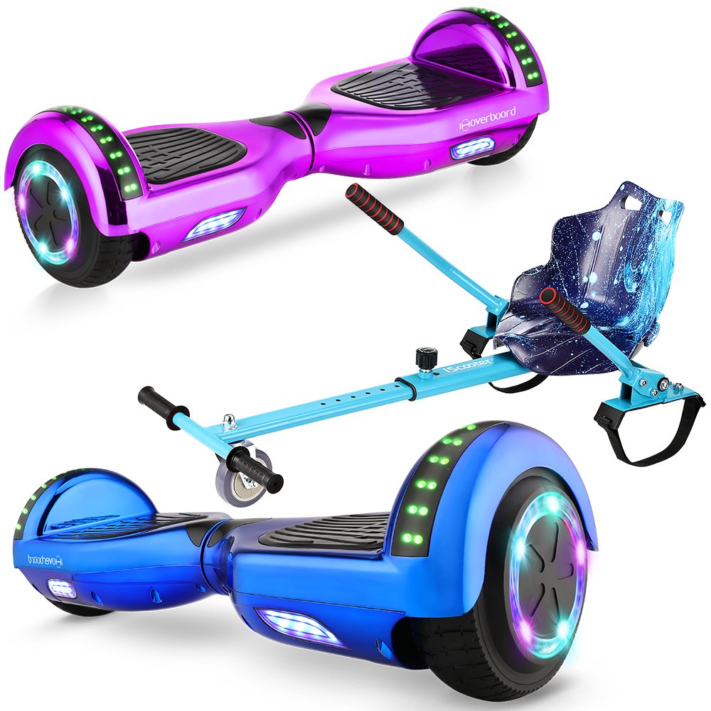 Bluetooth Remote control 6.5 inch go karts running and wheel lamp hoverboard warehouse self balancing electric scooters
