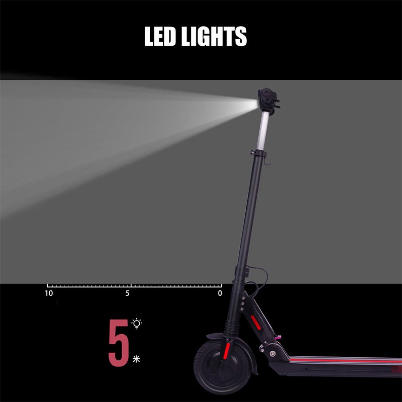 2024 China Factory Cheap High Speed Two Wheel scooter Folding 350W 8 inch adult off road electric scooter