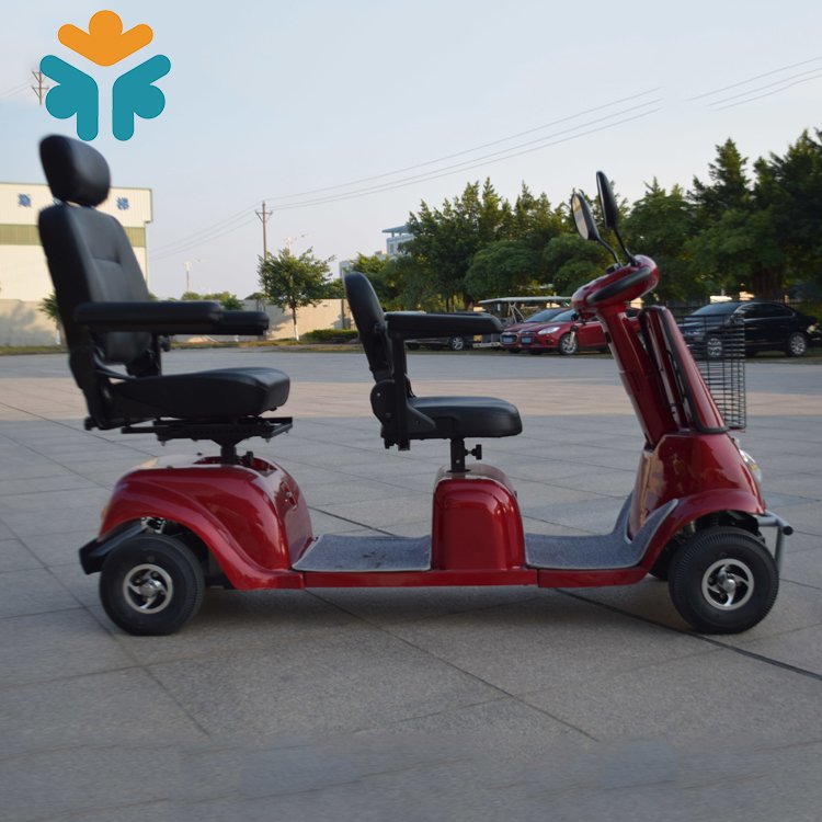 China CE Outdoor Use Heavy Duty 800W 2 Seat Adult Electric Scooters