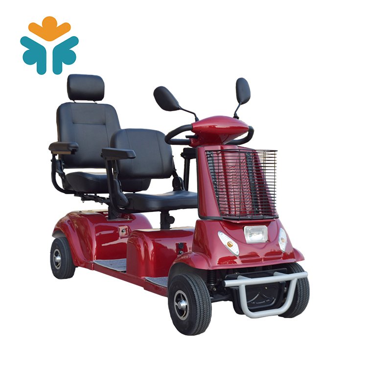 China CE Outdoor Use Heavy Duty 800W 2 Seat Adult Electric Scooters