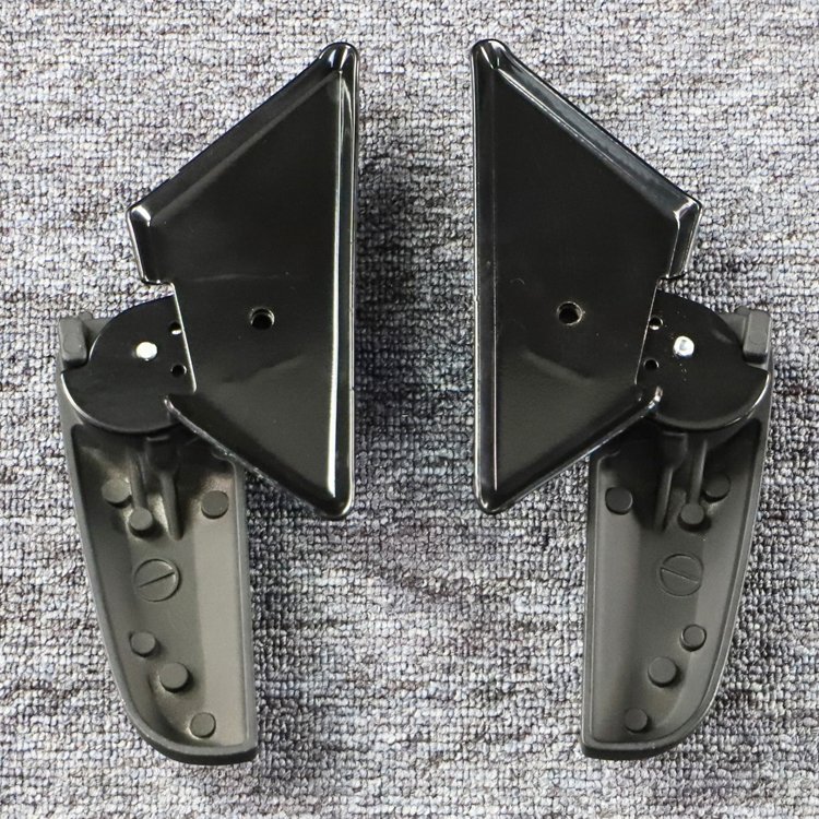 Borske factory foot pegs motorcycle aluminum scooter foldable rear footrest pedals for Vespa LX S LXV