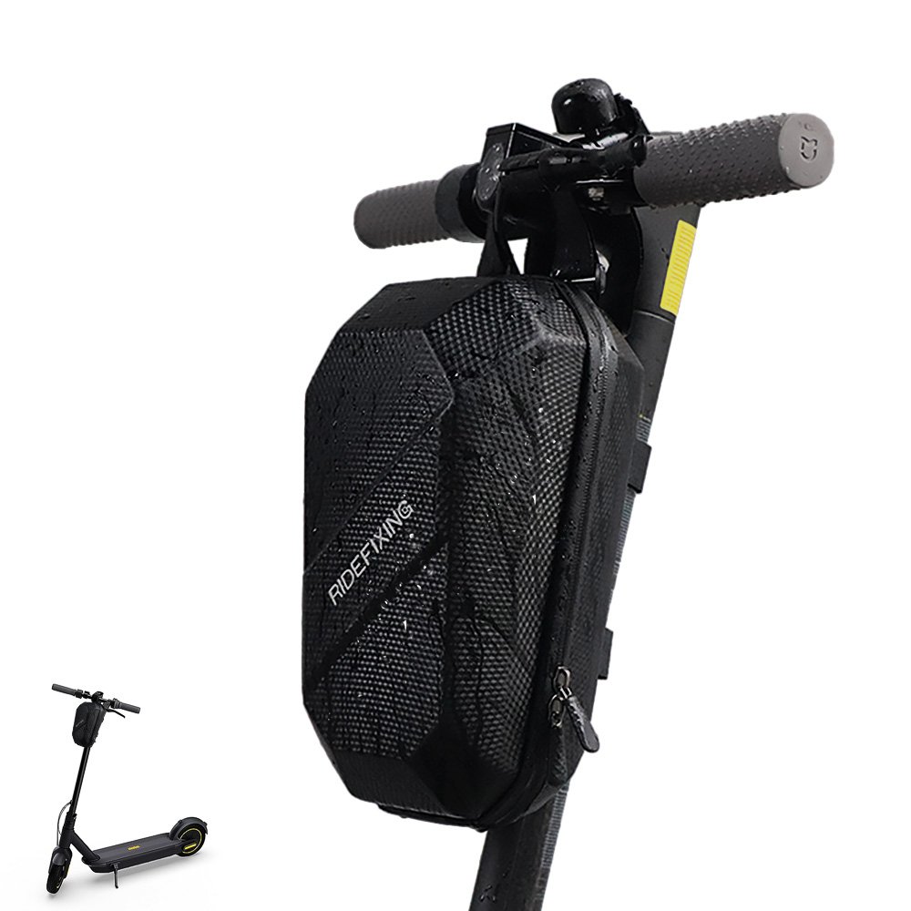 New Image 2L 3L 5L EVA Hard Shell Universal Electric Scooter Front Bag Scooter Accessory Ridefixing Waterproof Storage Bag