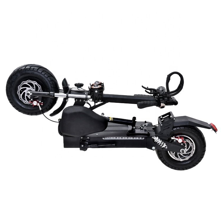 2024 HEZZO 60v 5600w Dual Motors Off Road Escooter High Speed 40Ah Long Range 13Inch Foldable Electric Scooter