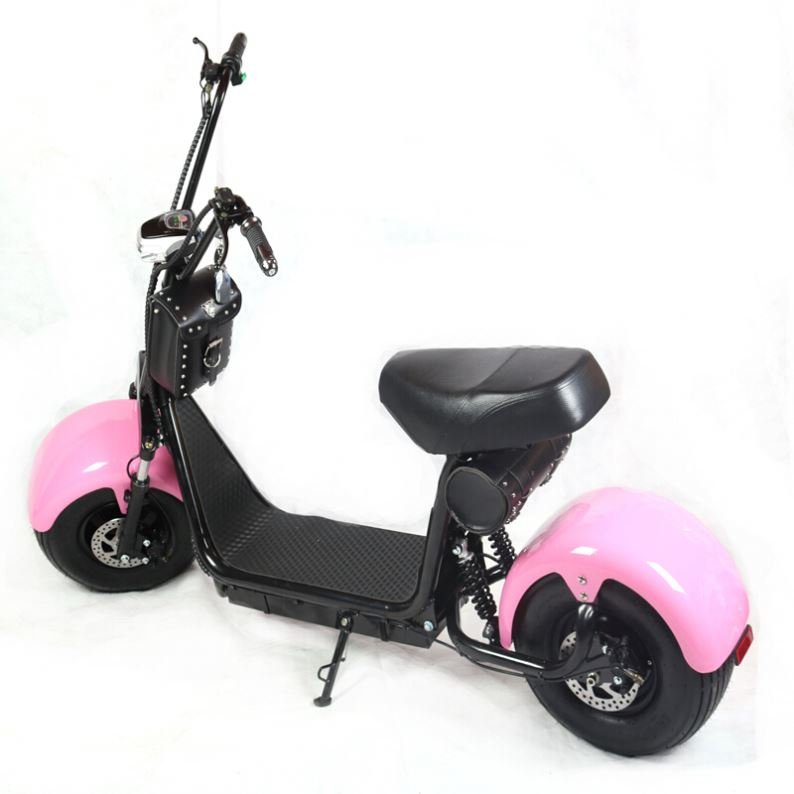 60V 20Ah Three Lithium Battery Fat Tire Adult Off Road Cheap Scoter Electric Mobility Kick Scooter Citycoco With EEC
