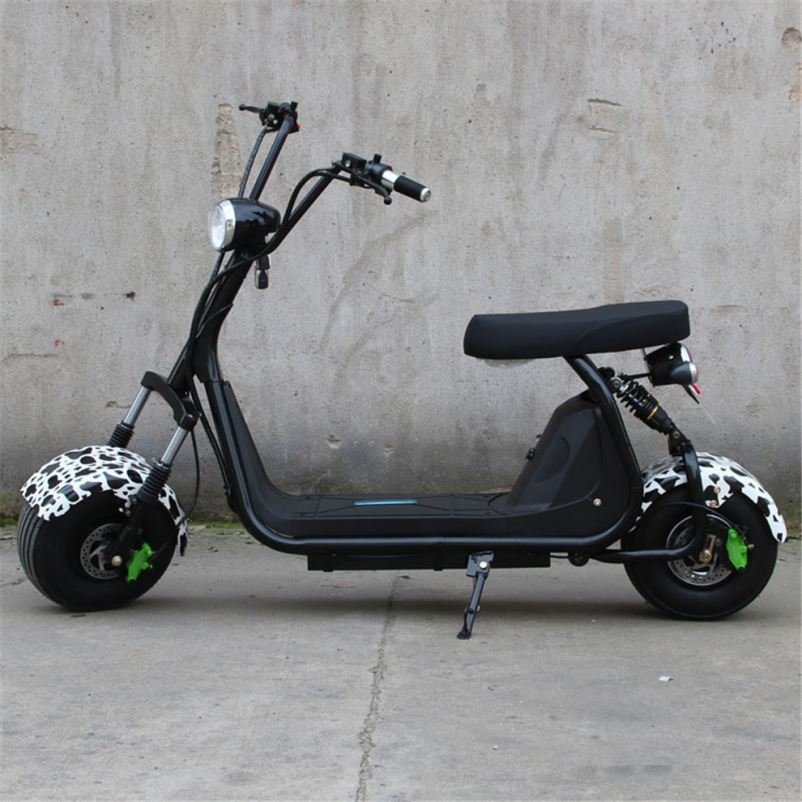 60V 20Ah Three Lithium Battery Fat Tire Adult Off Road Cheap Scoter Electric Mobility Kick Scooter Citycoco With EEC