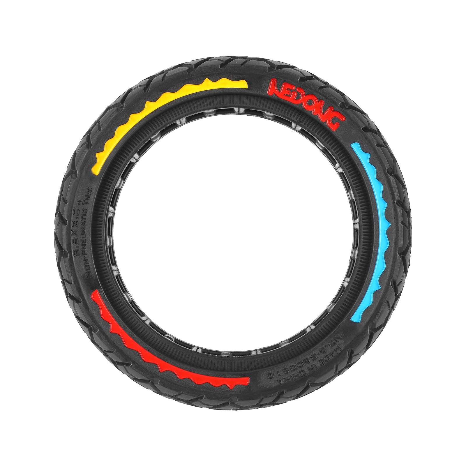 8.5 Inch Scooter Tire 8.5*2.0 Off Road Solid Tire With 3 Colour For Xiaomi E-Scooter Spare Parts Wheel Tubeless Solid Tire
