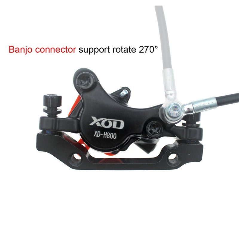 electric scooter parts XOD Dyisland KTET E-Bike Scooter Brake Hydraulic Disc Cut Off Power Brake 2piston 4piston DIY Brake