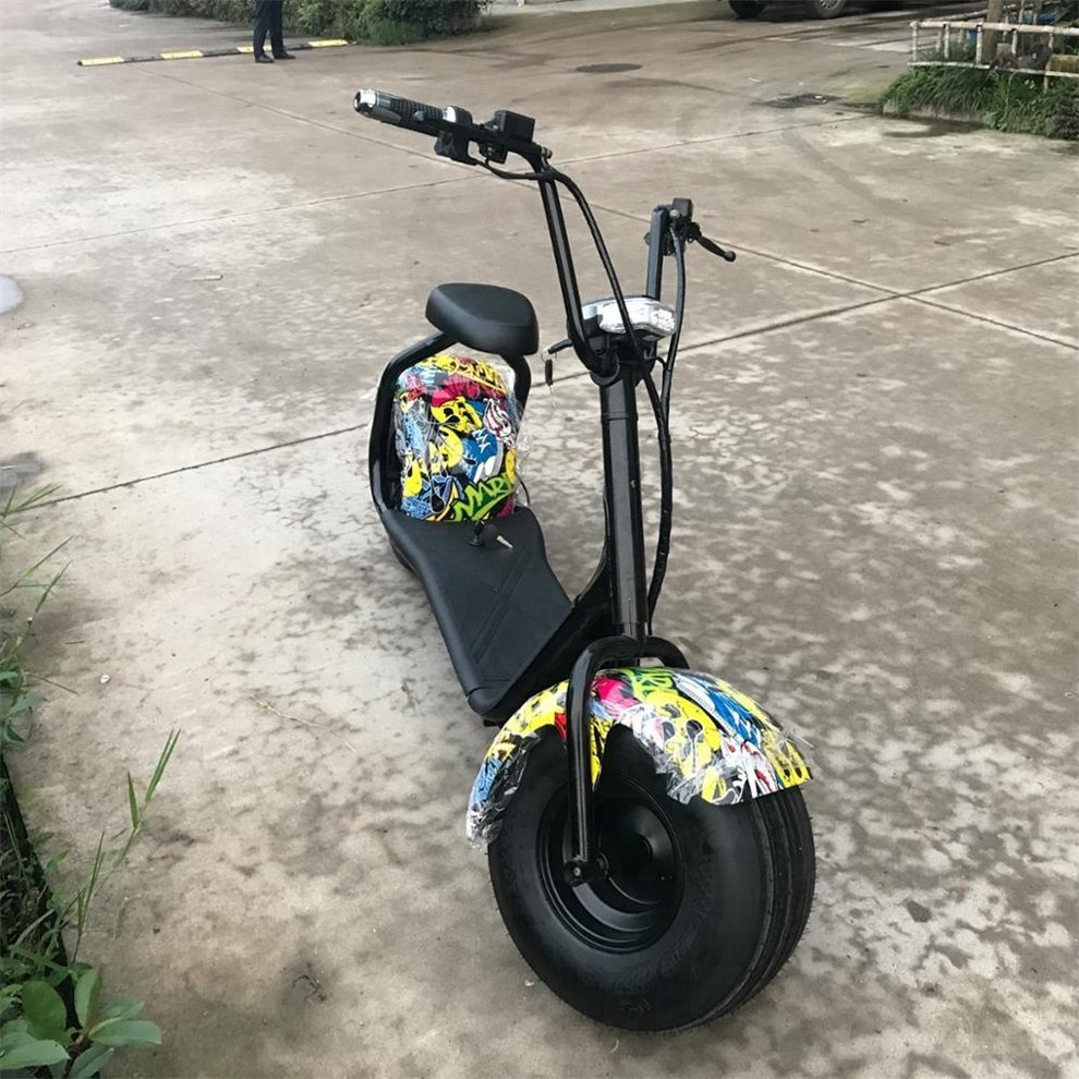 2024 new model citycoco electric scooter 2 wheel citycoco 2000w electric fat tire citycoco