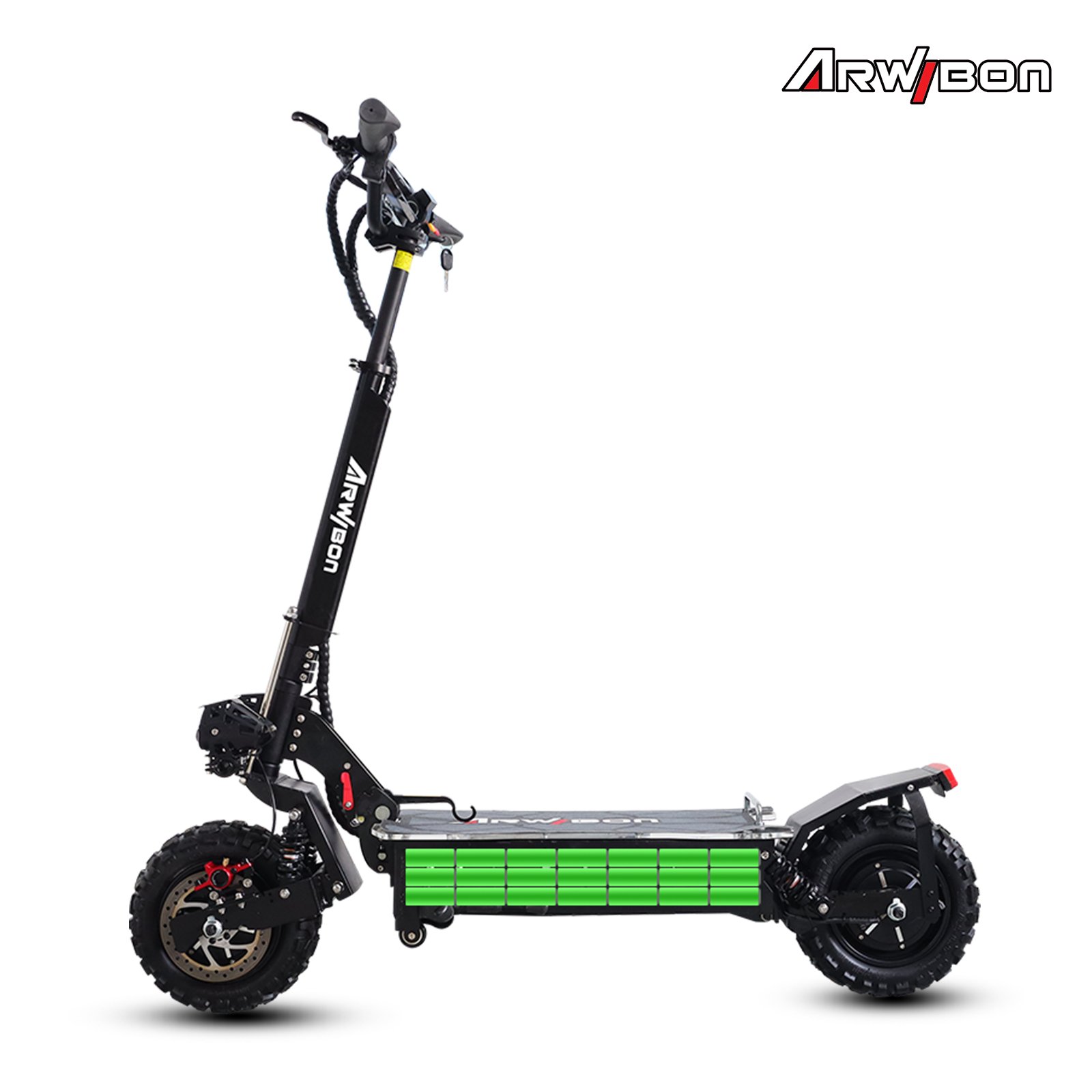 Fast Shipping Arwibon Q06Pro Scooter Dual Motor New Speed 5600W Escooter 60V 27Ah off Road Electric Scooter