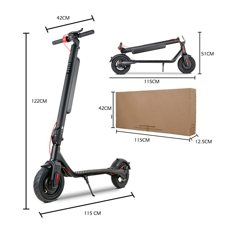 MK015 350W 500W 10 Inch Wholesaler China Long Range E Scooter Fast Foldable Electric Scooter Price For Adults