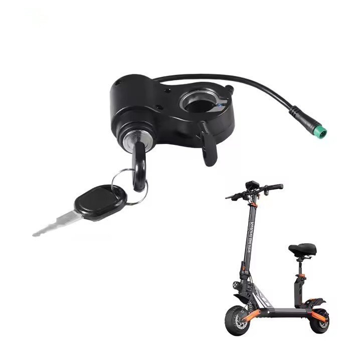 Official Accessories Scooter Accelerator With Electric Door Lock 5pin (C Version) For Kukirin G2 Pro G2 Max Throttle