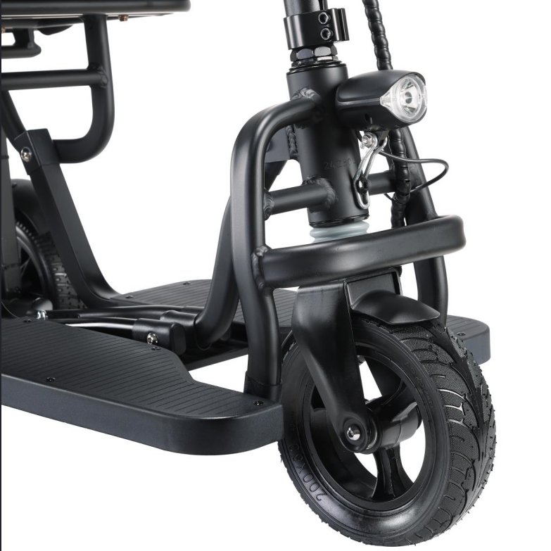 12AH 250W 24V 3 wheel foldable electric scooter with seat for older people