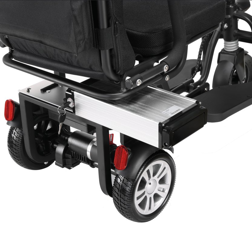 12AH 250W 24V 3 wheel foldable electric scooter with seat for older people