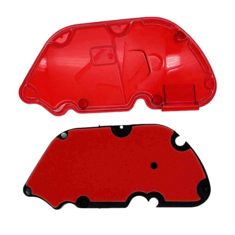For Vespa scooter parts Air Filter Cover with air filter Transparent Protector Guard For GTS GTV 300