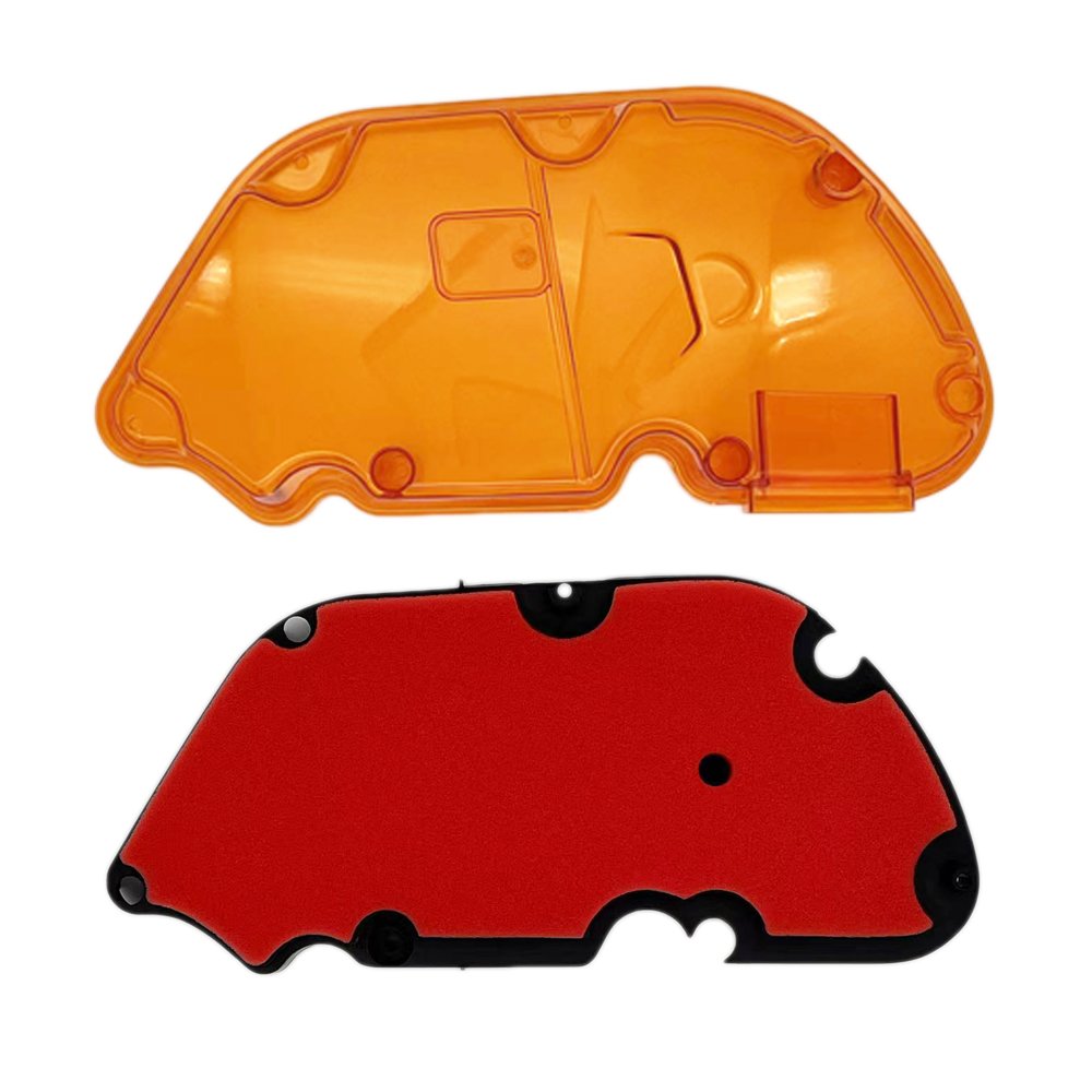 For Vespa scooter parts Air Filter Cover with air filter Transparent Protector Guard For GTS GTV 300