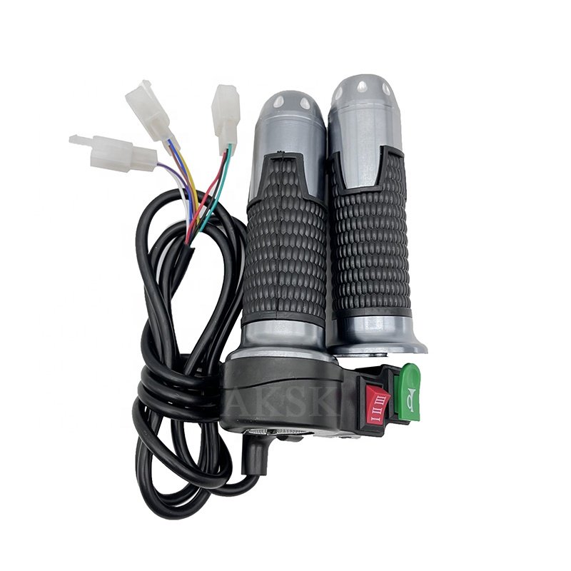60V Three-Speed Gear Handlebar Horn Throttle Turning Headlight Switch Handlebar for Citycoco Harley Electric Scooter Parts