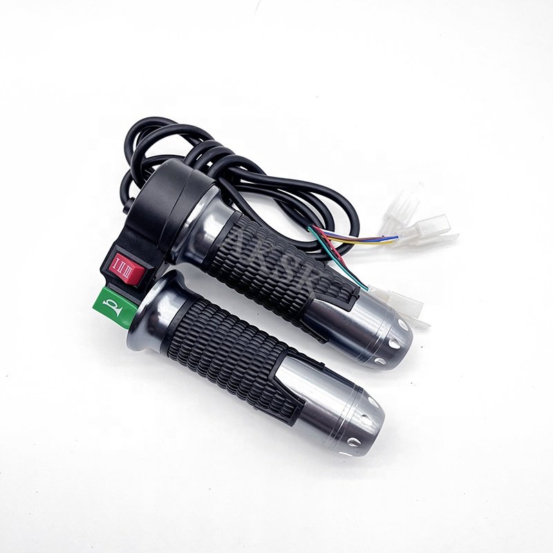 60V Three-Speed Gear Handlebar Horn Throttle Turning Headlight Switch Handlebar for Citycoco Harley Electric Scooter Parts