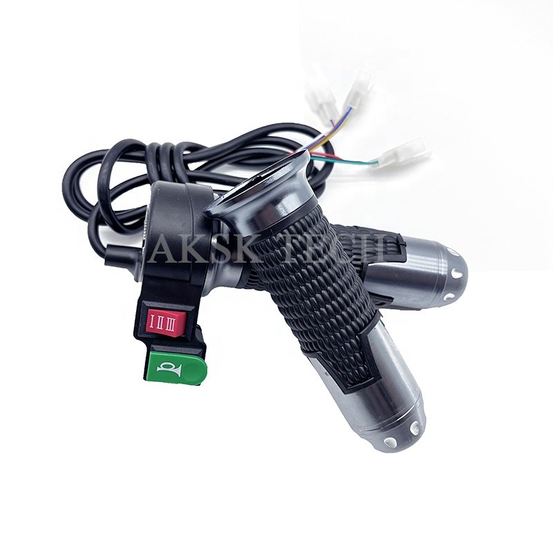 60V Three-Speed Gear Handlebar Horn Throttle Turning Headlight Switch Handlebar for Citycoco Harley Electric Scooter Parts