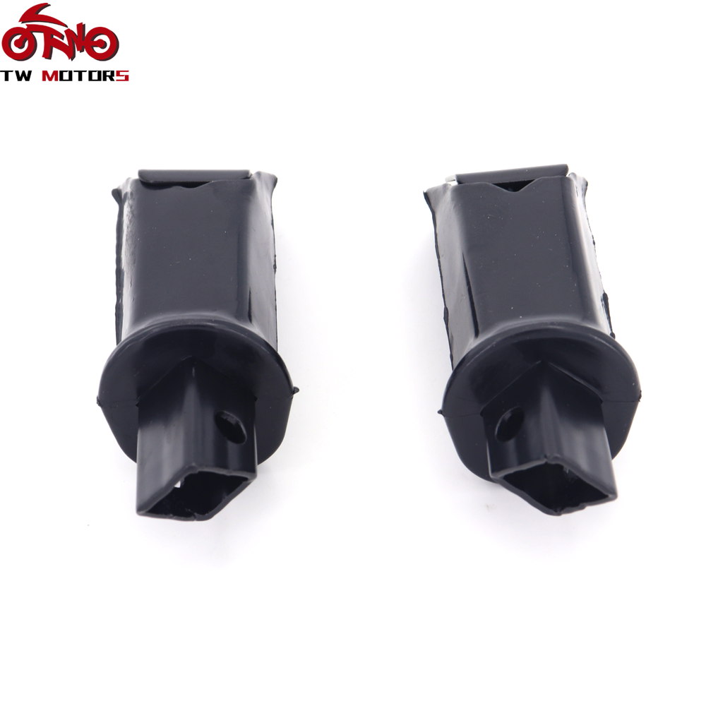 Good Quality Motorcycle Footrest Pegs rubber Foot pedals for Iron Fist Motorcycle spare parts