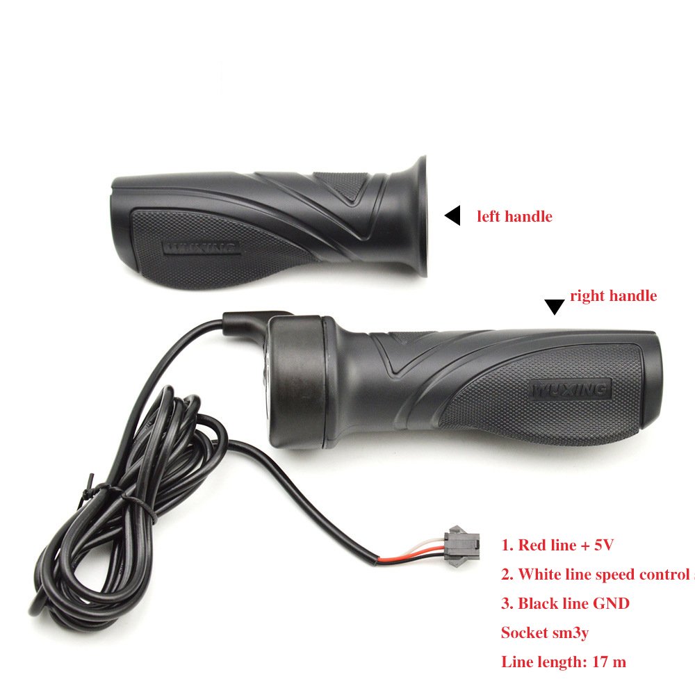 Electric Bike Scooter Twist Throttle Ebike Throttle Grip Electric Bicycle Parts Throttle Handle