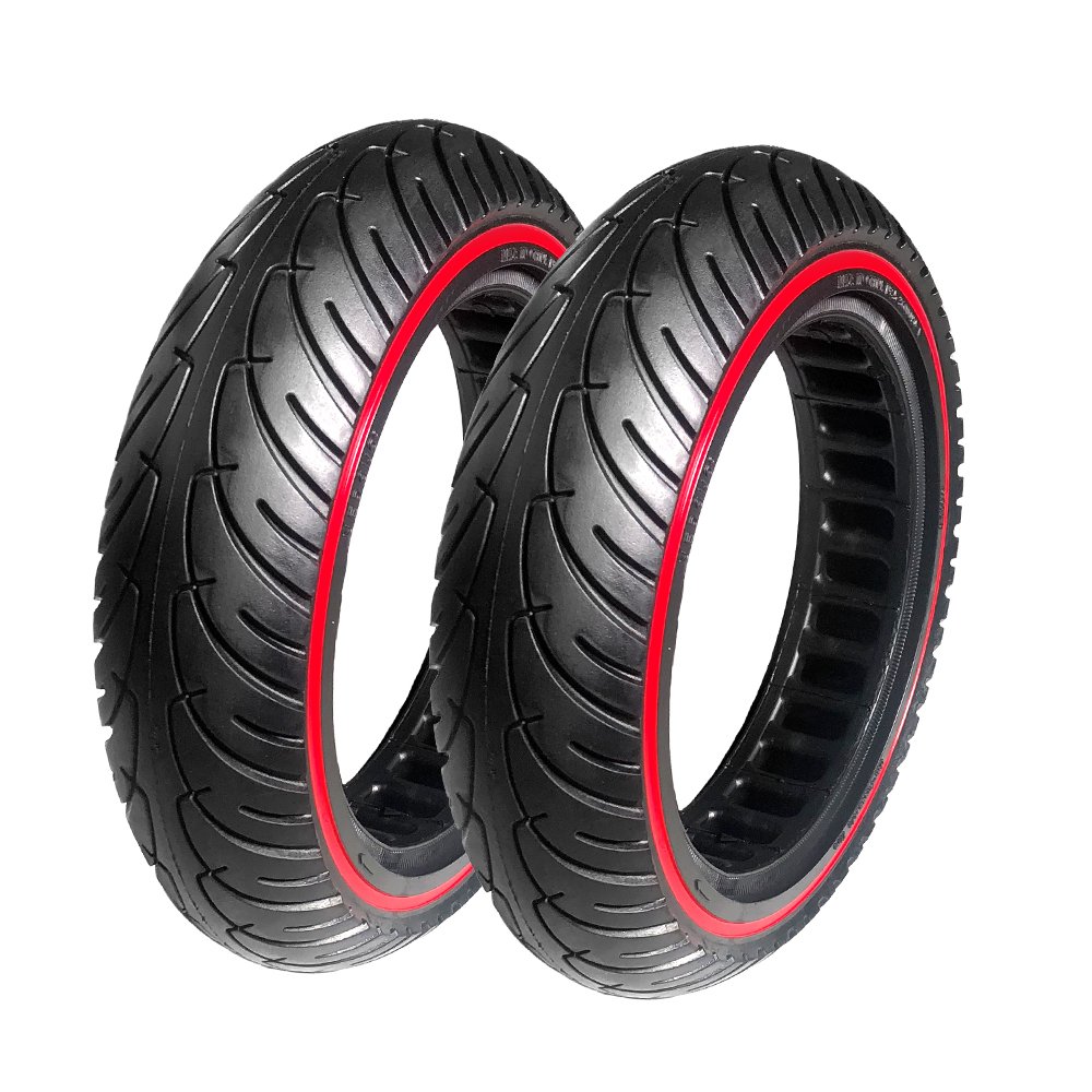 Superbsail EU Stock Original Durable Tire For Xiaomi M365 MI Scooter Tyre Solid Hole Tires Shock Absorber Escooter Rubber Wheel