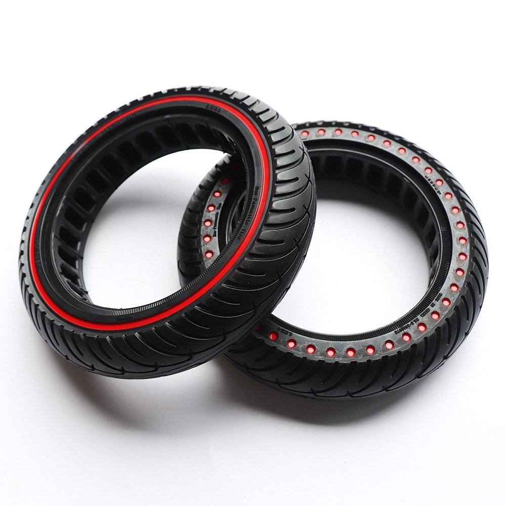 Superbsail EU Stock Original Durable Tire For Xiaomi M365 MI Scooter Tyre Solid Hole Tires Shock Absorber Escooter Rubber Wheel