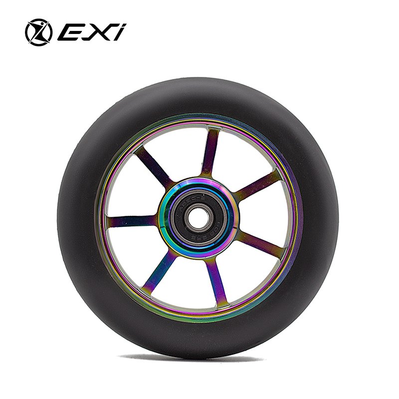 Hot Sale Self-Balancing Electric Scooter Wheels Metal Core Pro Stunt Scooter Parts Made of Aluminium Alloy Brake Function Kids
