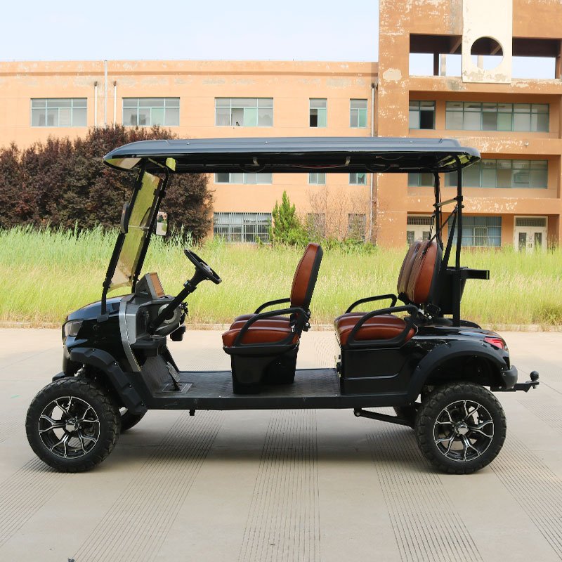 2 4 6 8 Seats Off Road Golf Cart Electric Car Hunting Golf Cart Electric Golf Scooter With Curtis Controller