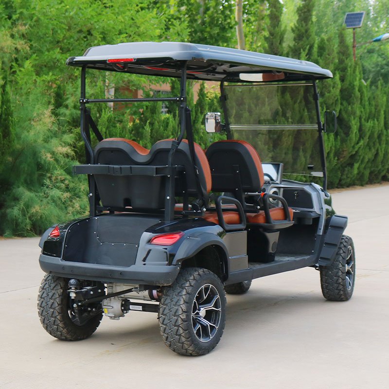 2 4 6 8 Seats Off Road Golf Cart Electric Car Hunting Golf Cart Electric Golf Scooter With Curtis Controller