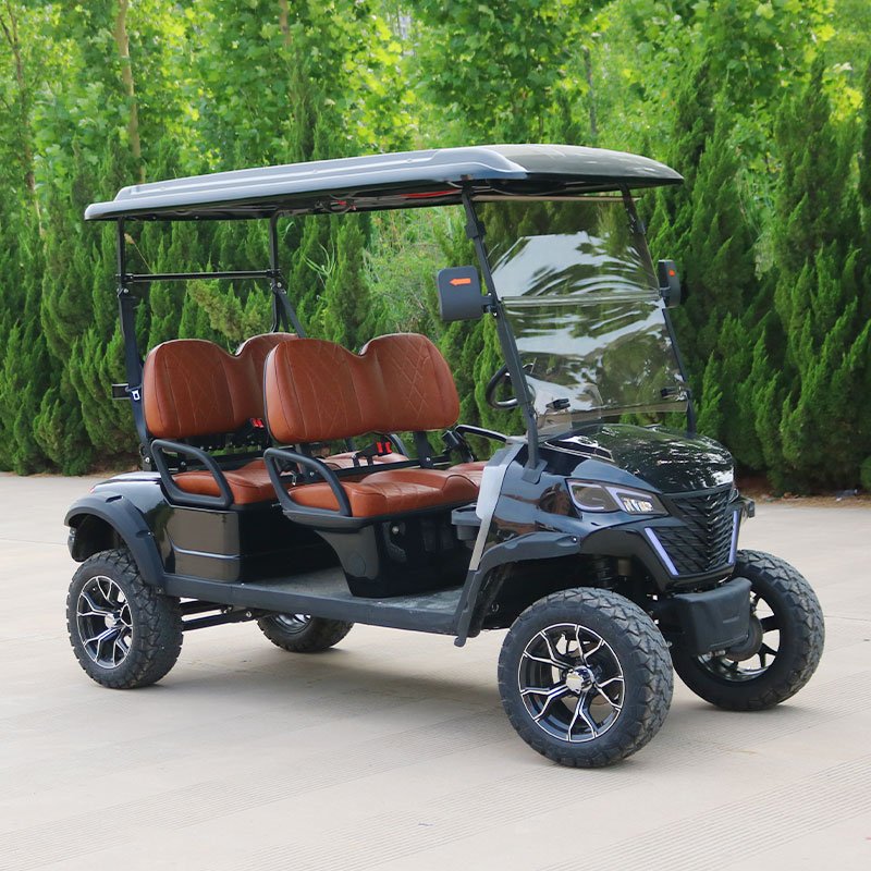 2 4 6 8 Seats Off Road Golf Cart Electric Car Hunting Golf Cart Electric Golf Scooter With Curtis Controller