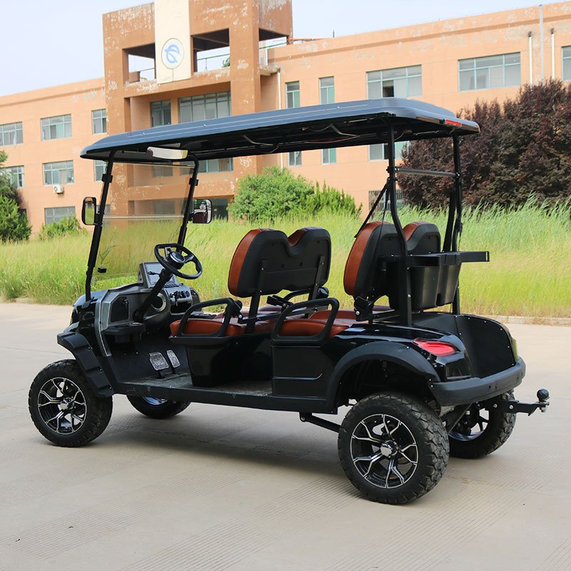2 4 6 8 Seats Off Road Golf Cart Electric Car Hunting Golf Cart Electric Golf Scooter With Curtis Controller
