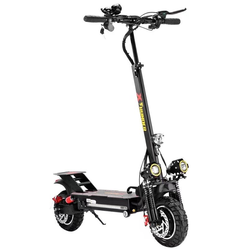 China 10 inch Pro 30mph foldable off road skateboard electric scooter 500w 2000w shock observer e scooter 100 km