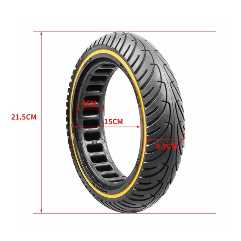 8.5 inch Scooter Solid Tire Electric Scooters 8.5*2.0 Off-Road Solid Rubber Tyre For M365 Pro Pro2 1S Mi3