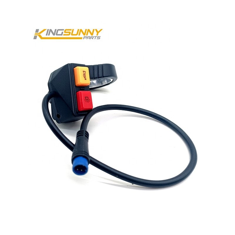 Waterproof Light Switch for Kugoo G2 Pro Electric Scooter Parts Handlebar Function Switch Headlight Horn Turn Signal Parts