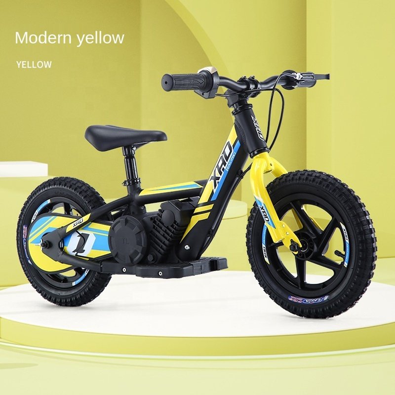 2022 ride on car electric scooters balance bike new kids brushless no pedal bike 16'' 12'' children's electric bicycle