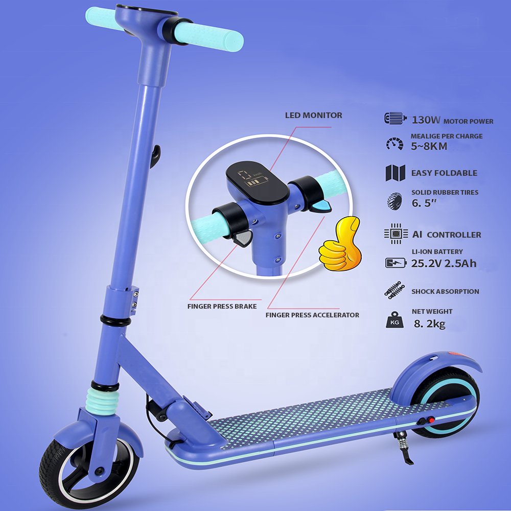 S3 S4 S5 S6 electric scooter wholesale for kids 5.5 inch 6.5 inch 130W150W motor powerful folding kids e-scooter