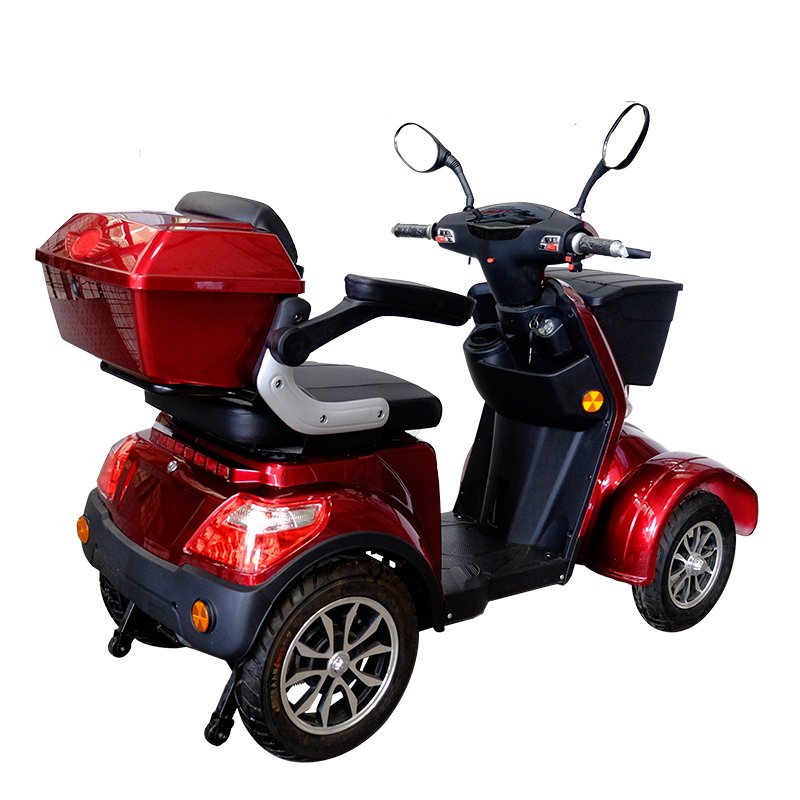 4 Wheel Electric Scooter Off Road Ebike 4 Wheels Electric Four Wheeler for Adults Bluetooth Unisex 48v Lithium Battery 10 - 20ah